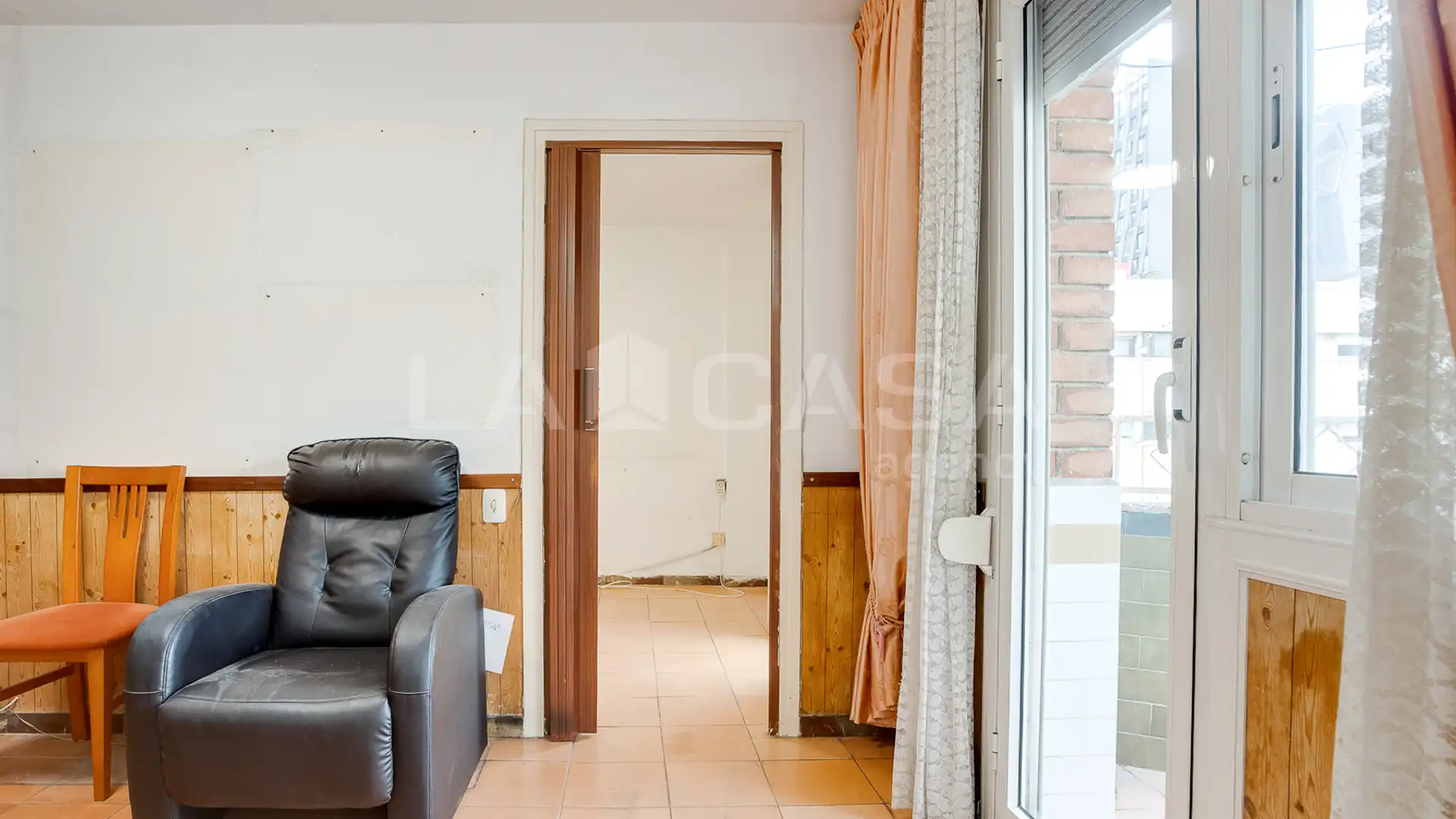 Wohnzimmer von Wohnung zum Verkauf in Sant Adrià de Besòs mit Heizung und Balkon