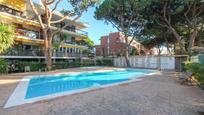 Swimming pool of Flat for sale in Castelldefels  with Heating, Terrace and Storage room