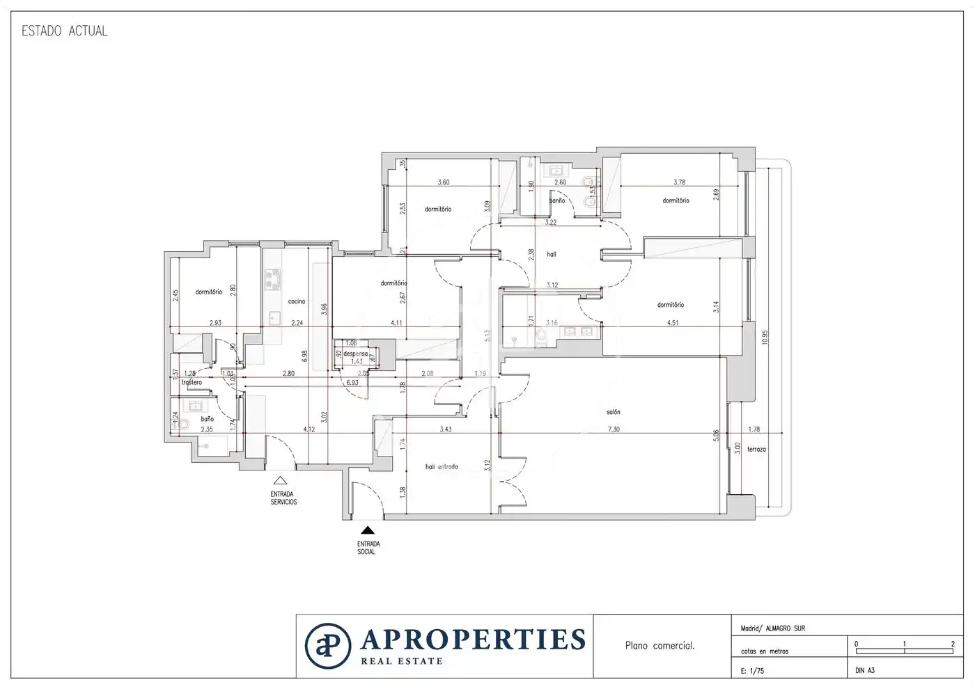 Piso en venta en Madrid con Aire acondicionado, Calefacción y Terraza