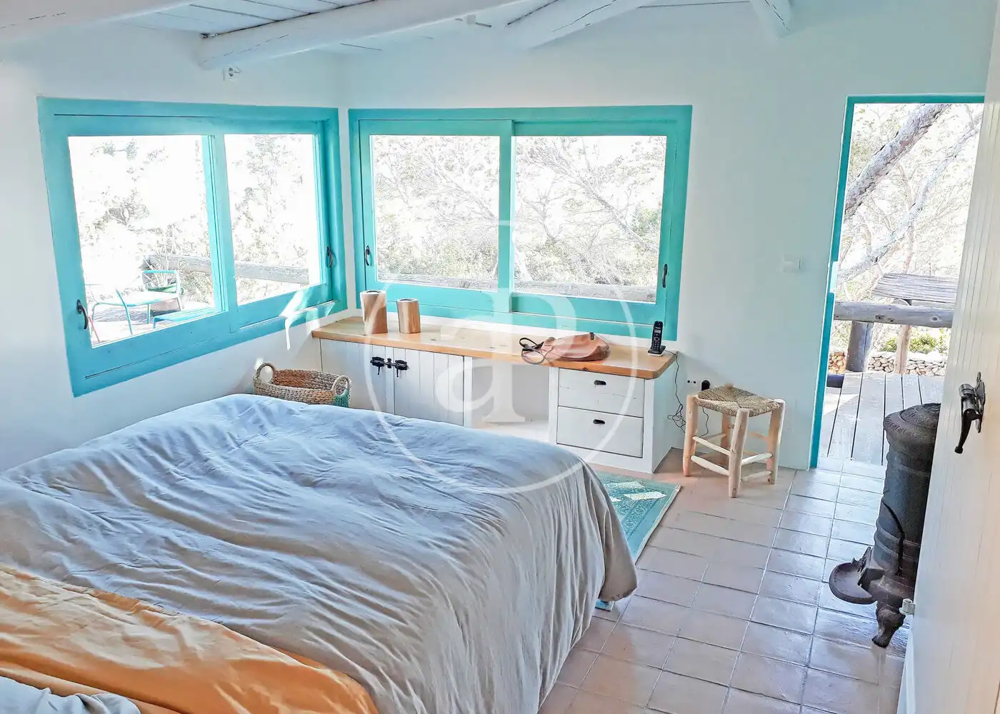 Bedroom of Houses for sale in Formentera  with Air Conditioner, Heating and Private garden