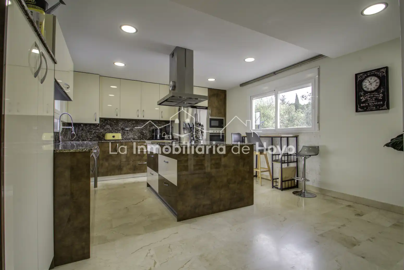 Cocina de Casa o chalet en venta en Hoyo de Manzanares con Aire acondicionado, Calefacción y Jardín privado