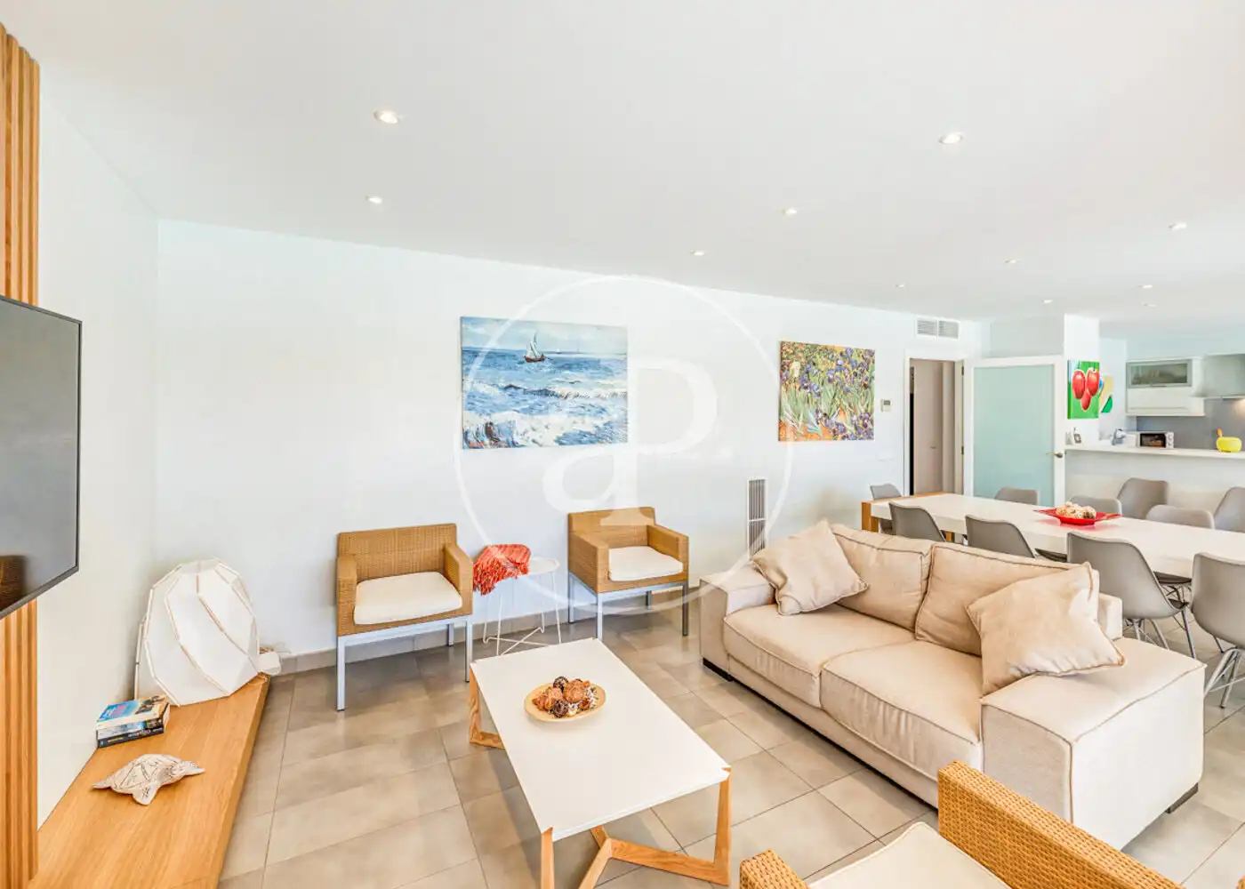 Living room of Houses for rent in Alcúdia  with Air Conditioner, Heating and Private garden