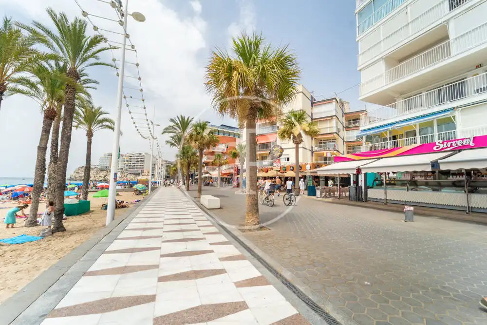 Exterior view of Flat for sale in Benidorm  with Heating, Terrace and Furnished