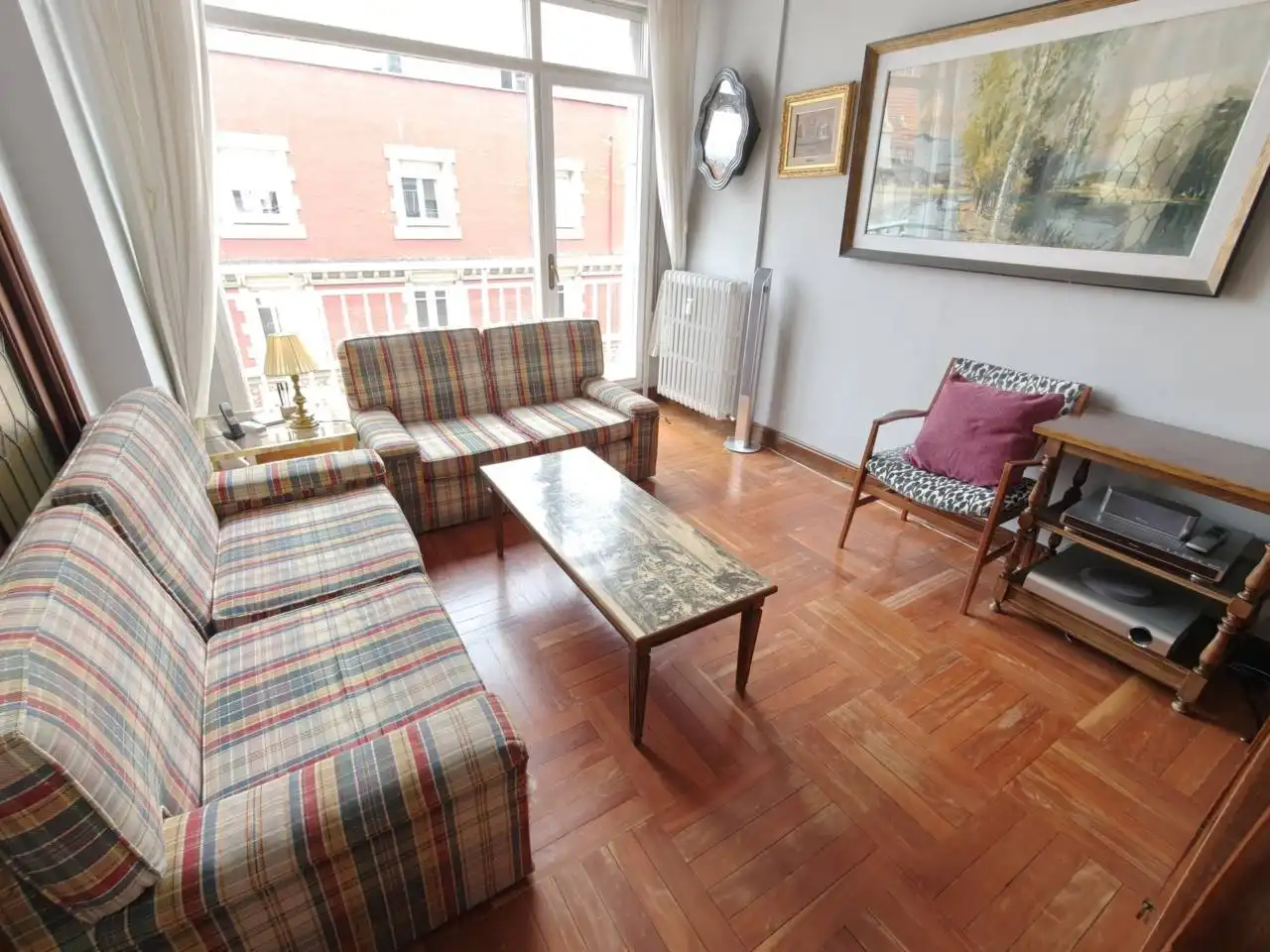 Sala d'estar de Pis en venda en Bilbao  amb Calefacció, Terrassa i Traster