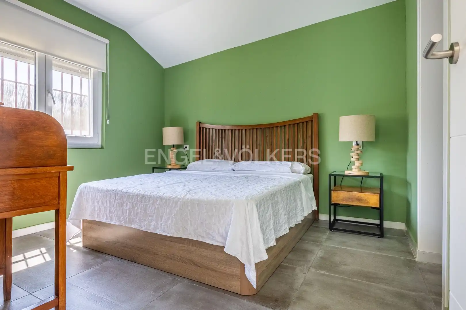 Schlafzimmer von Country house zum Verkauf in Espartinas mit Klimaanlage, Heizung und Privatgarten
