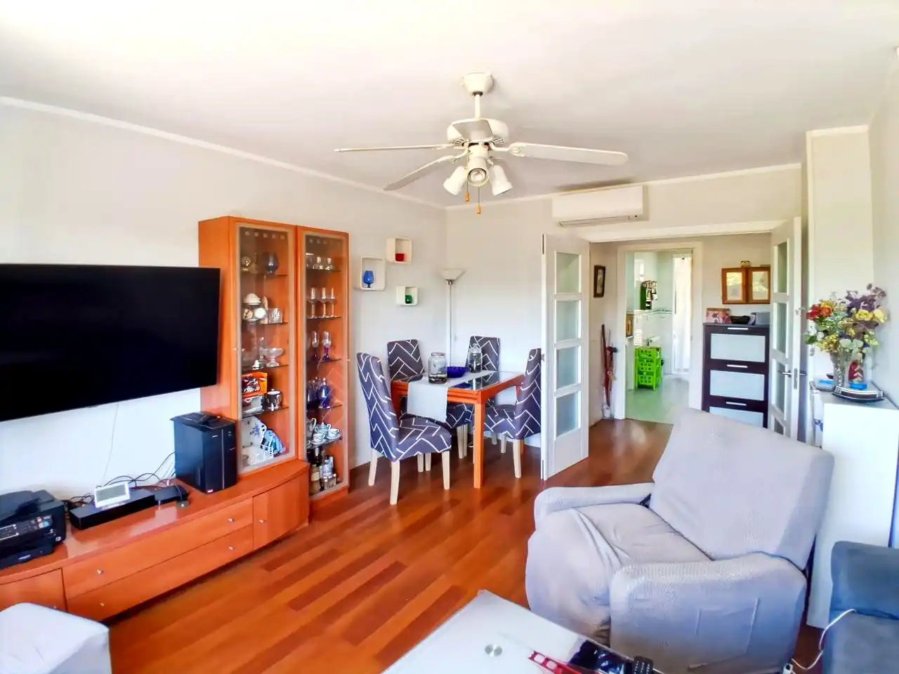 Wohnzimmer von Wohnung zum Verkauf in Madrid mit Klimaanlage, Heizung und Möbliert