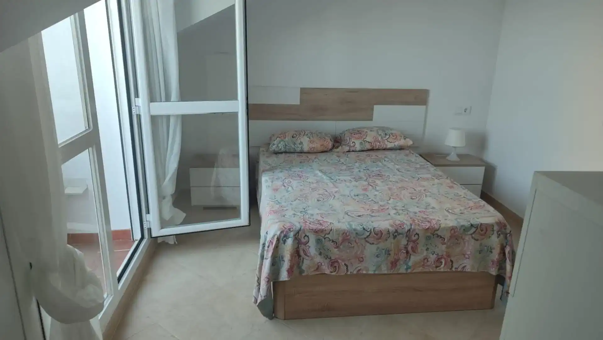 Schlafzimmer von Maisonette zur Miete in Benalmádena mit Klimaanlage und Balkon