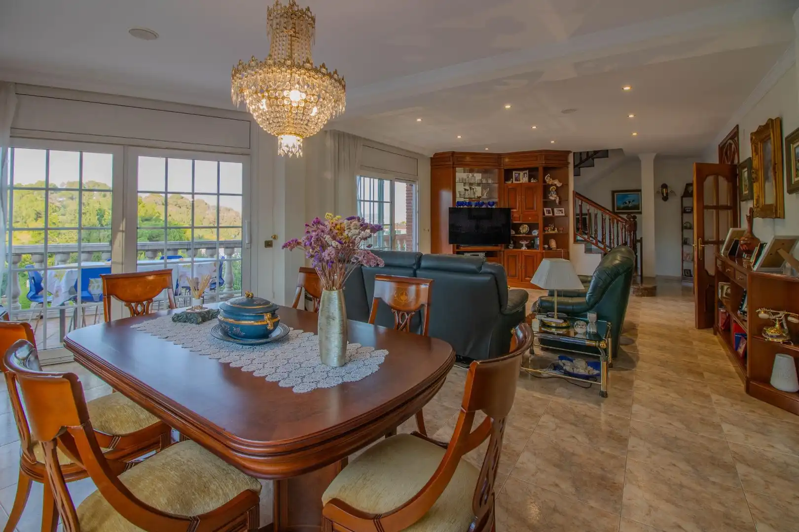 Comedor de Casa o chalet en venta en Esparreguera con Aire acondicionado, Calefacción y Jardín privado