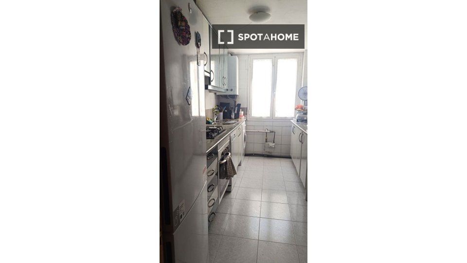 Cuina de Pis de lloguer en  Madrid Capital amb Aire condicionat, Calefacció i Moblat