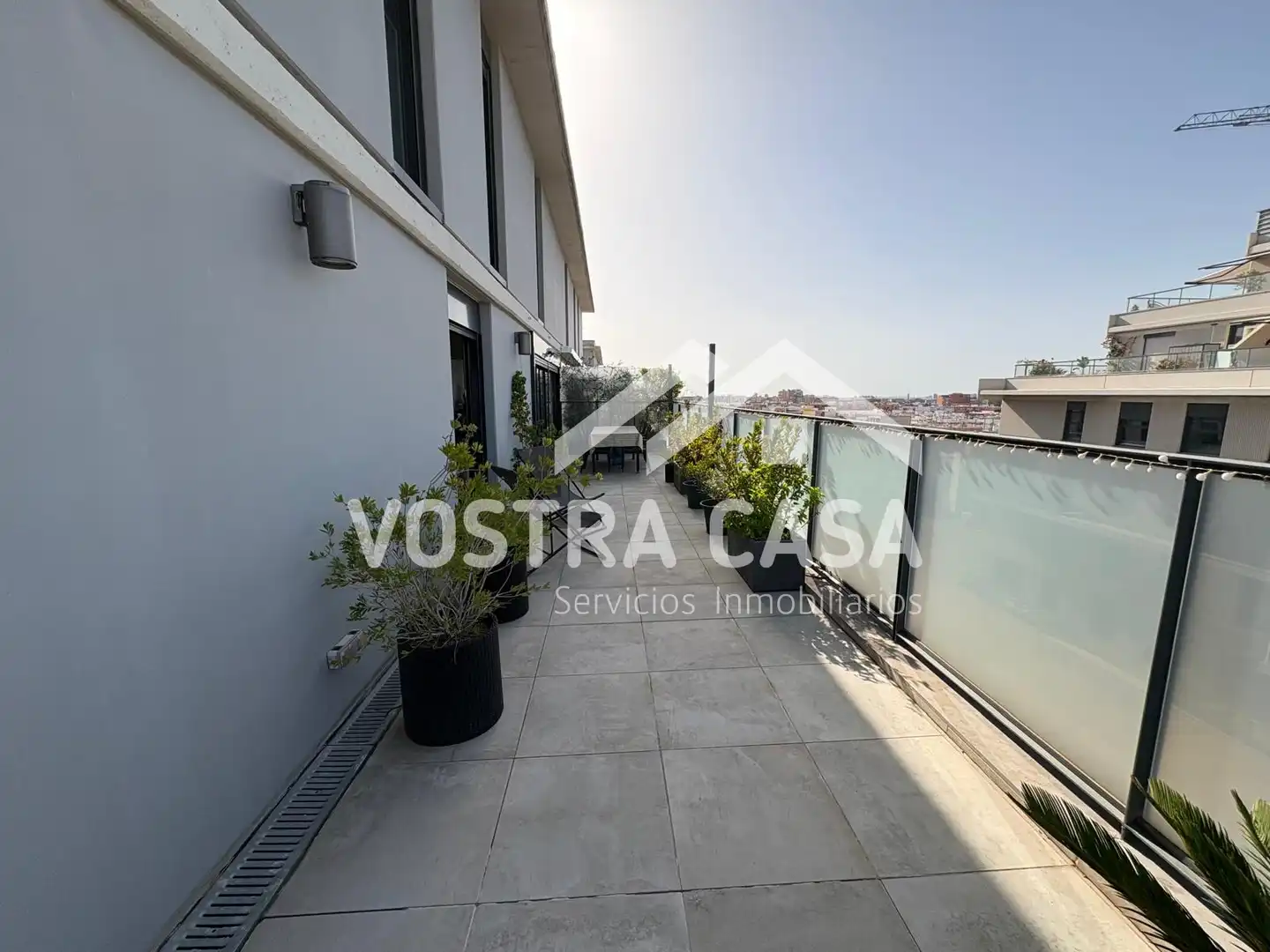 Terrace of Attic for sale in Mislata  with Air Conditioner and Alarm