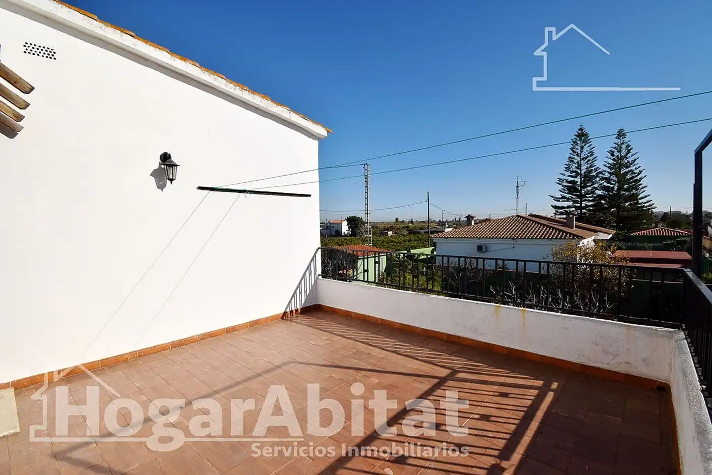 Exterior view of Houses for sale in Castellón de la Plana / Castelló de la Plana  with Terrace, Storage room and Swimming Pool