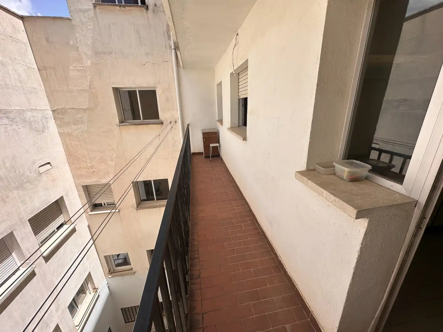Balcony of Flat for rent in Cuenca  with Heating, Terrace and Furnished