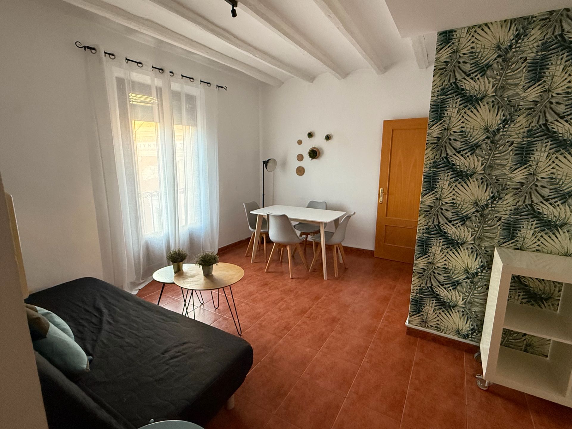 Living room of Apartment to rent in  Tarragona Capital  with Air Conditioner, Heating and Furnished