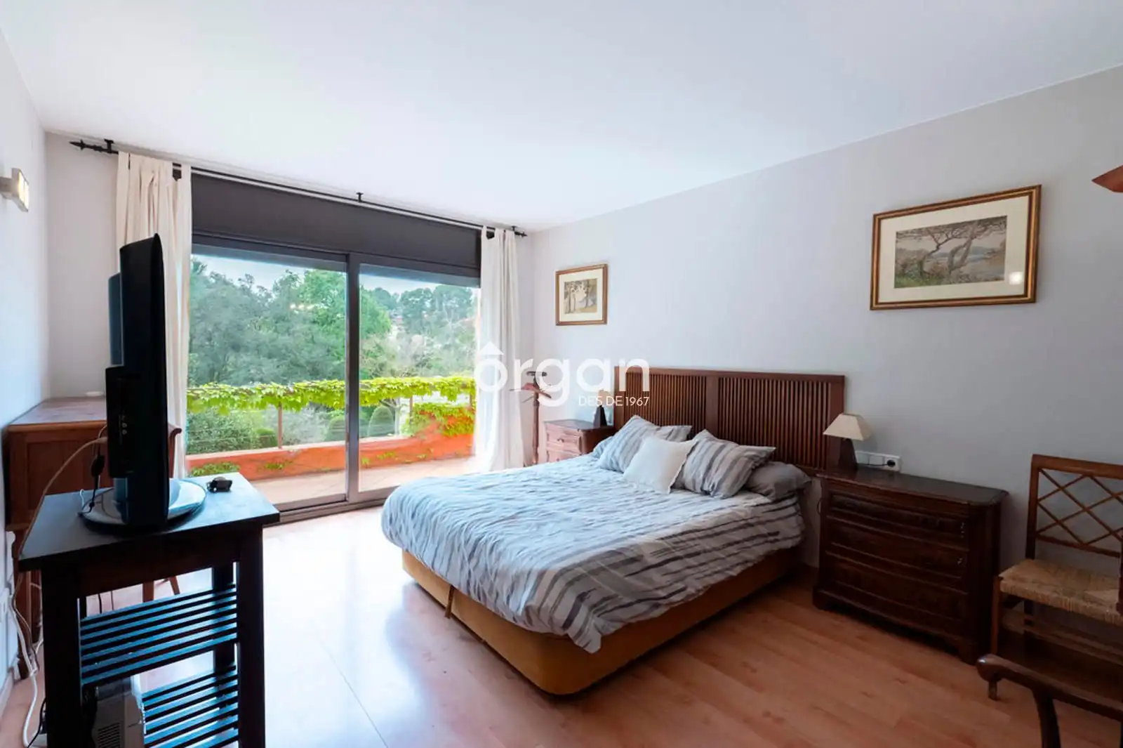 Schlafzimmer von Haus oder Chalet zum Verkauf in Cerdanyola del Vallès mit Klimaanlage, Heizung und Abstellraum