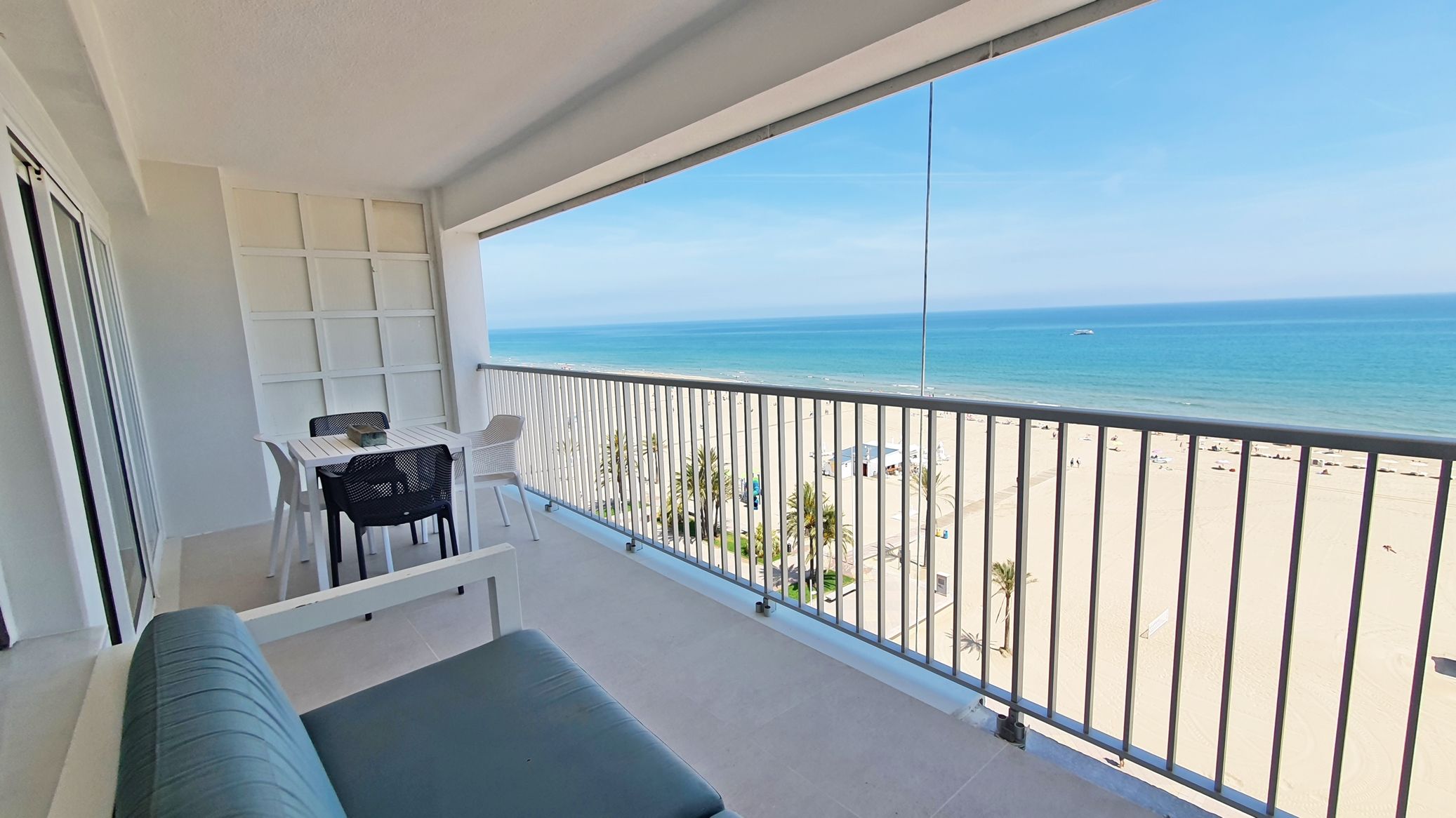 Terrassa de Apartament de lloguer en Gandia amb Terrassa, Moblat i Forn