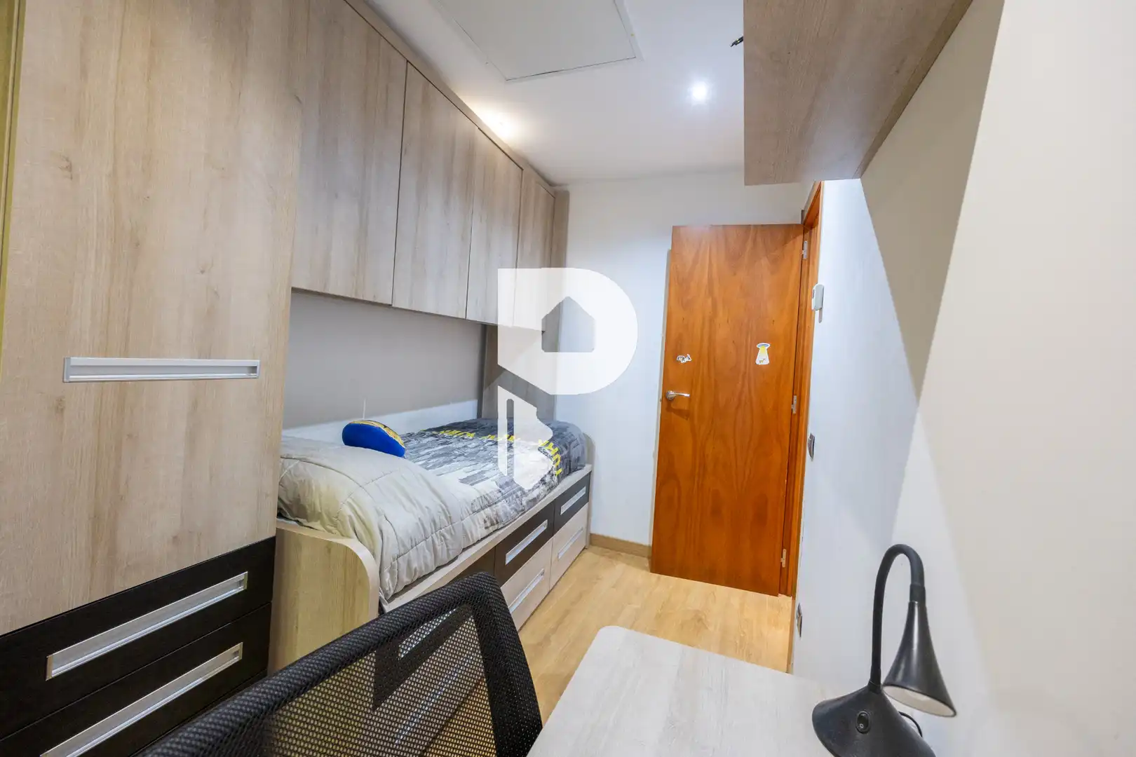 Schlafzimmer von Wohnung zum Verkauf in Sant Vicenç Dels Horts mit Klimaanlage, Heizung und Parkett