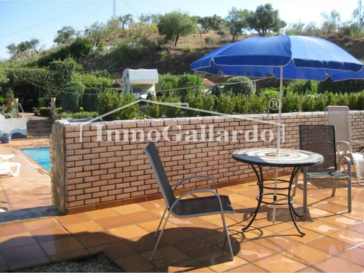 Jardí de Finca rústica en venda en Casabermeja amb Aire condicionat, Calefacció i Terrassa