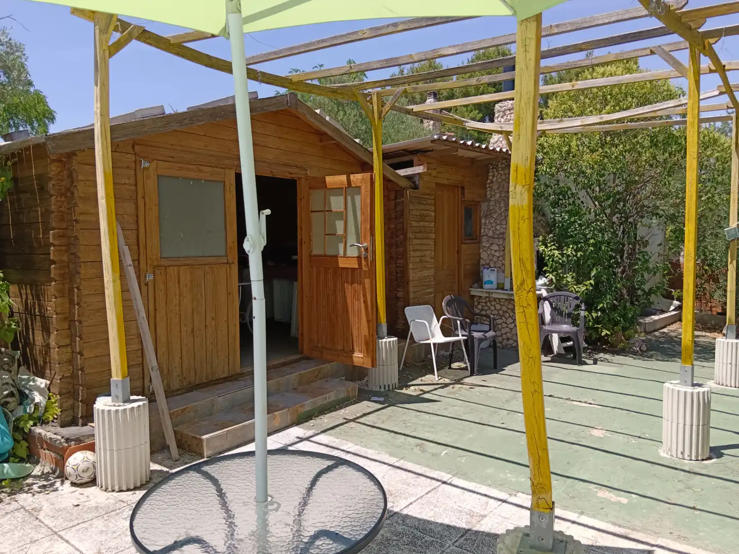 Jardí de Casa o xalet en venda en Illana amb Jardí privat, Terrassa i Piscina