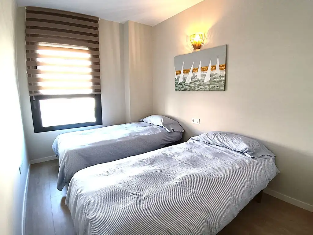 Bedroom of Apartments for sale in Dénia  with Air Conditioner, Terrace and Furnished