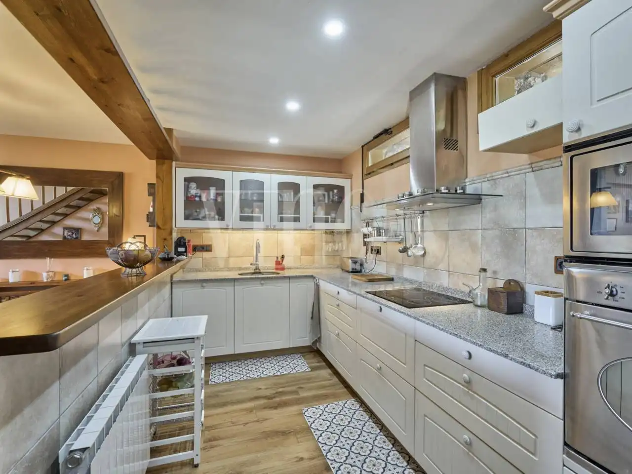 Cocina de Casa adosada en venta en Montellà i Martinet con Calefacción, Parquet y Terraza