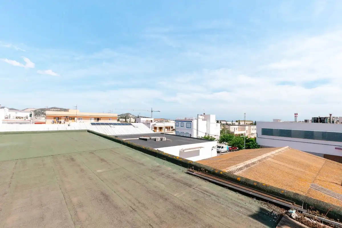 Vista exterior de Piso en venta en Santa Eulària des Riu con Aire acondicionado, Calefacción y Terraza