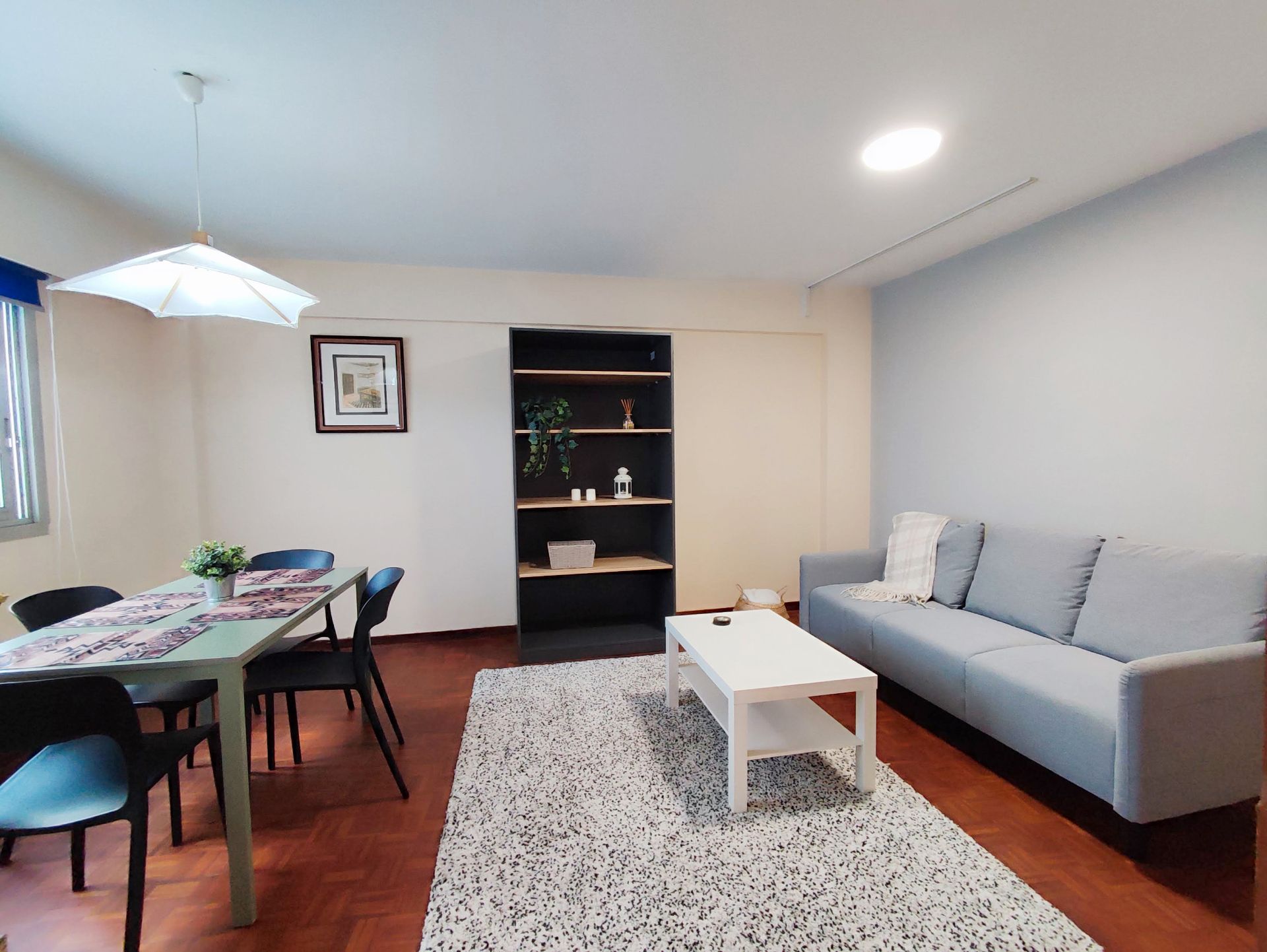 Living room of Flat to rent in A Coruña Capital   with Furnished, Oven and Washing machine