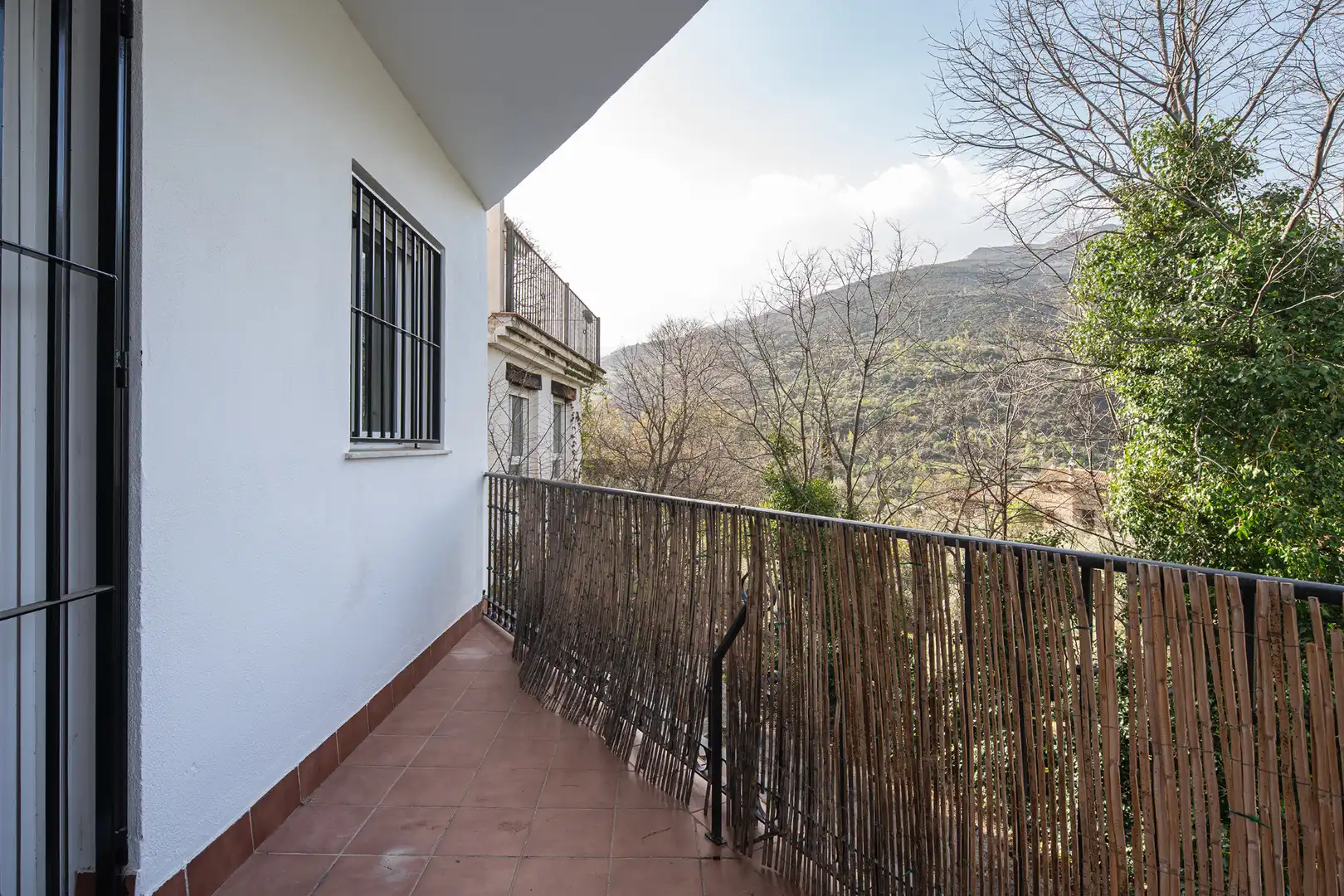 Terrasse von Wohnung zum Verkauf in Güéjar Sierra mit Klimaanlage, Terrasse und Möbliert