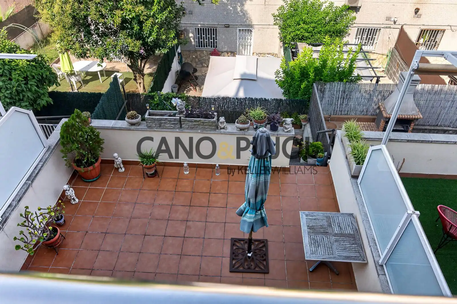 Terrassa de Casa o xalet en venda en Parets del Vallès amb Aire condicionat, Calefacció i Jardí privat
