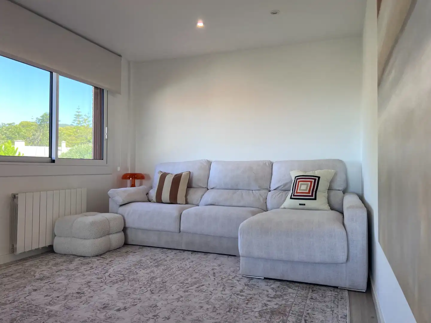 Living room of Flat for sale in Vilassar de Dalt  with Air Conditioner, Heating and Parquet flooring