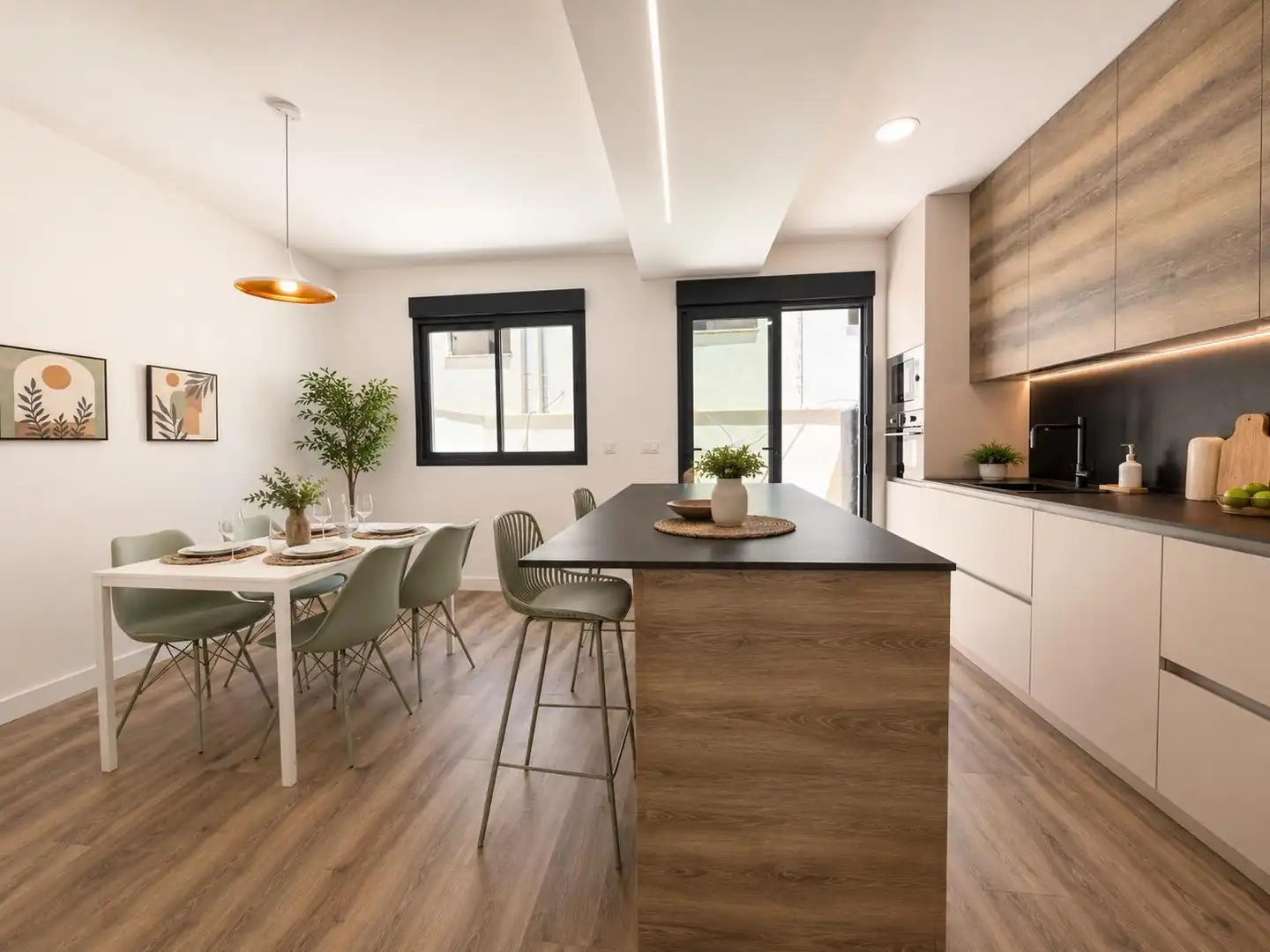 Cocina de Dúplex en venta en Villanueva del Río Segura con Terraza y Balcón