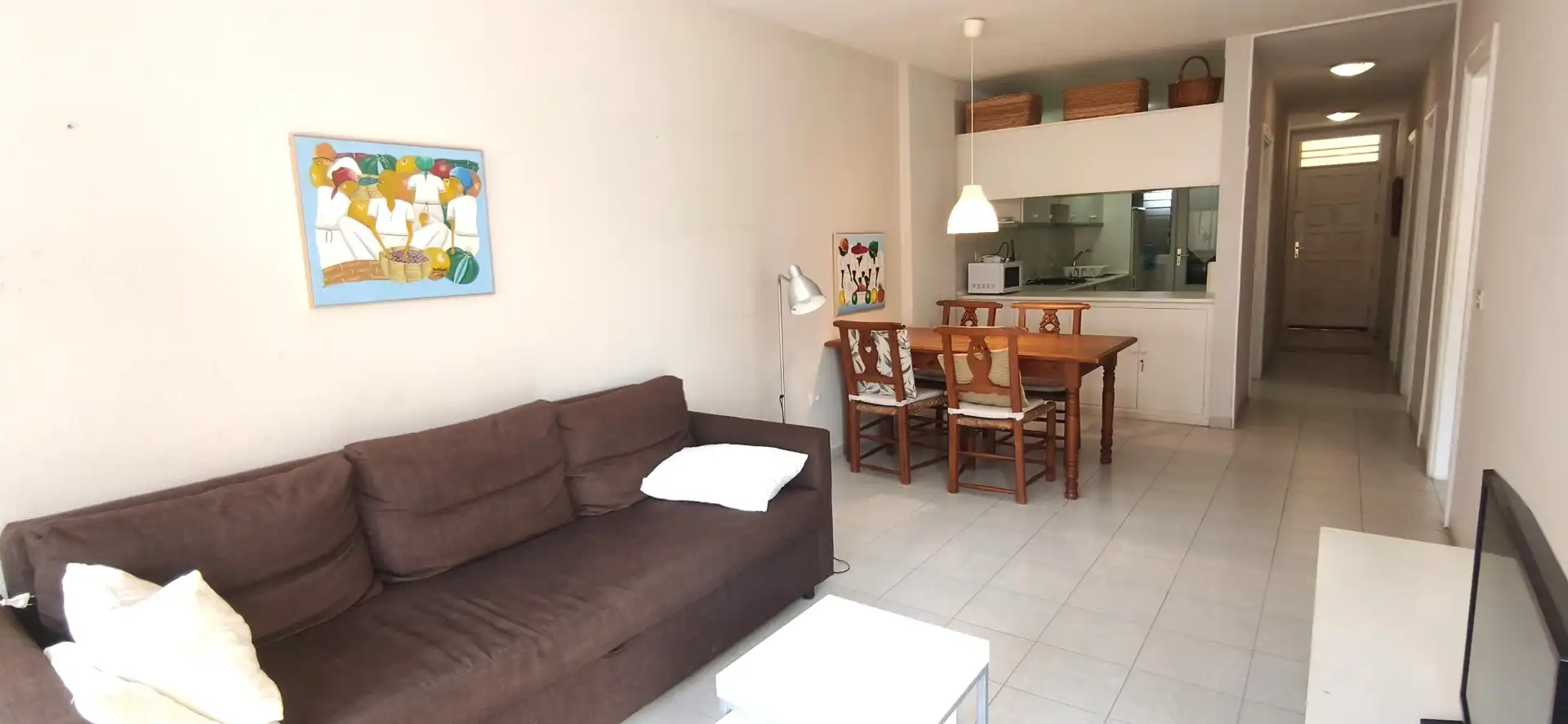 Wohnzimmer von Wohnungen zur Miete in Punta del Hidalgo