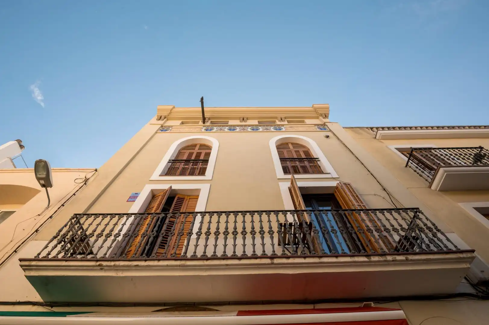 Vista exterior de Estudi en venda en Sitges amb Aire condicionat, Calefacció i Terrassa
