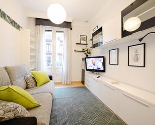 Living room of Apartment to rent in Bilbao   with Furnished, Oven and Washing machine