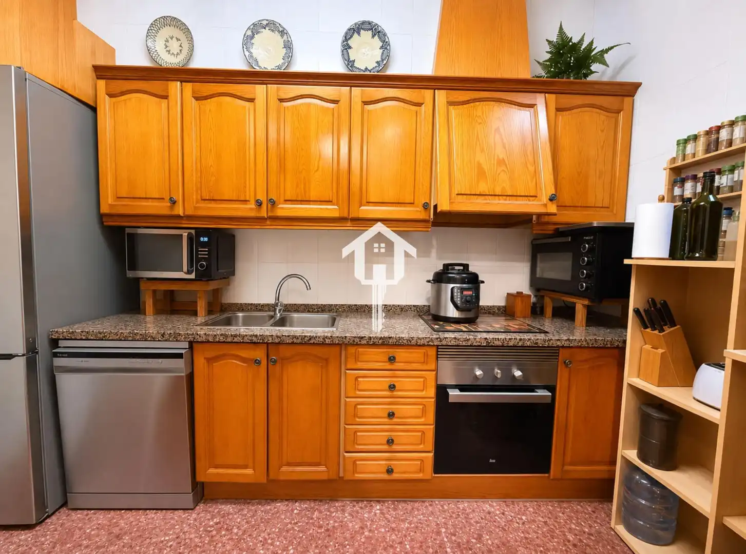 Cocina de Casa adosada en venta en Alicante / Alacant