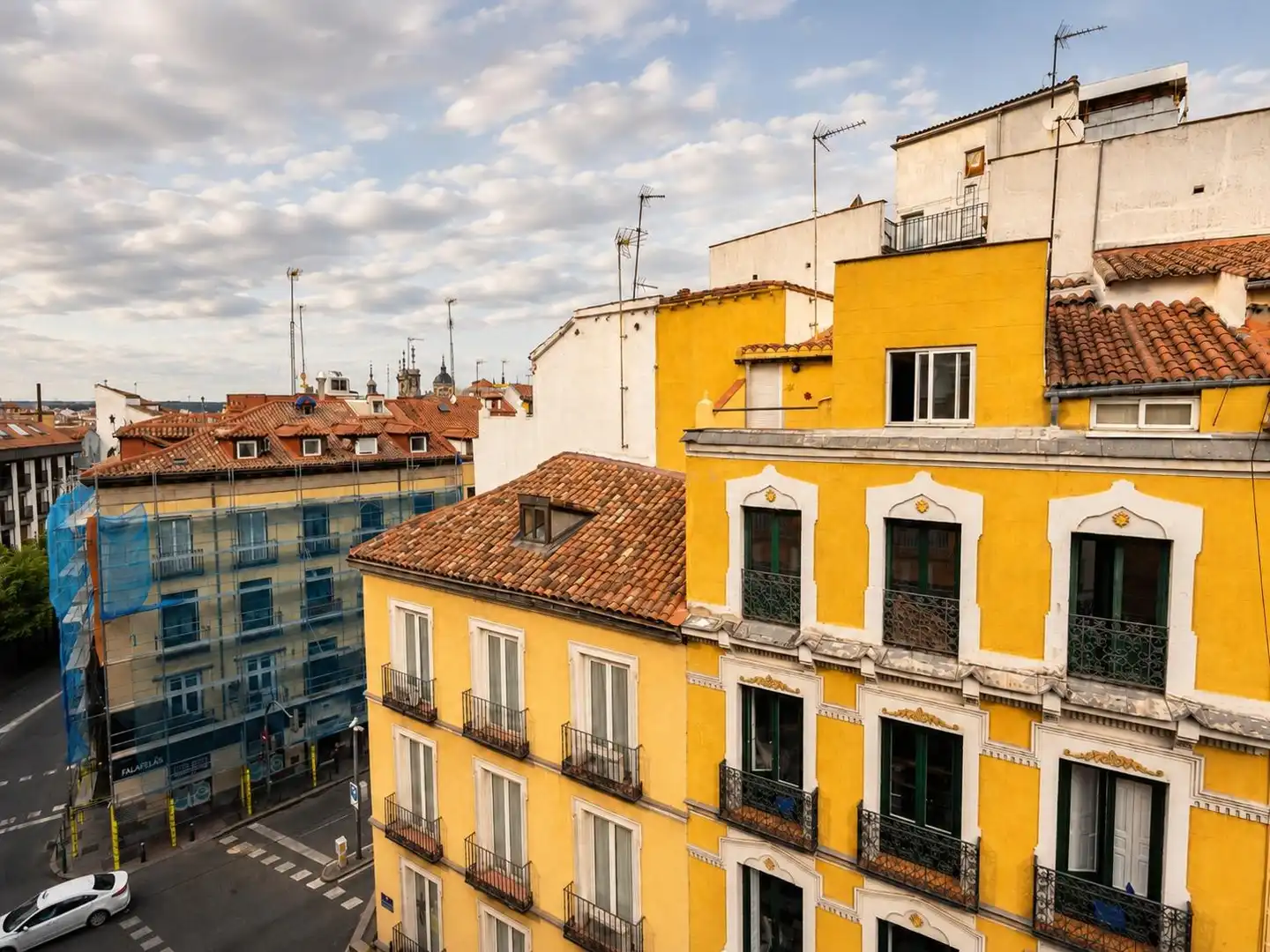 Exterior view of Flat for rent in Madrid  with Air Conditioner, Heating and Parquet flooring