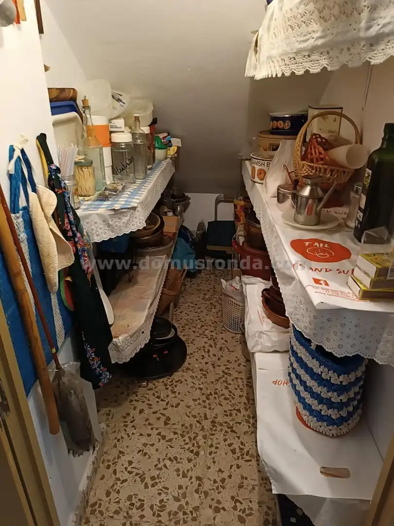 Cuina de Casa o xalet en venda en El Burgo amb Terrassa i Moblat