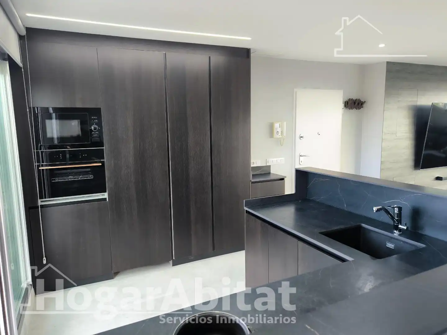 Kitchen of Attic for sale in Torrent  with Air Conditioner, Heating and Terrace