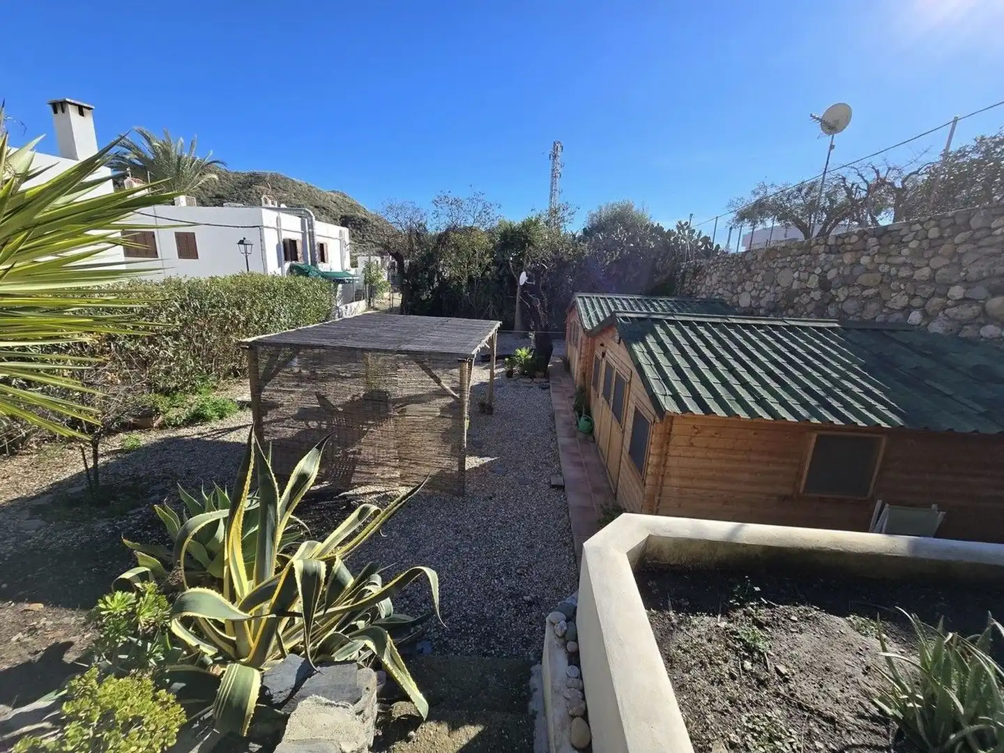 Vista exterior de Casa o xalet en venda en Mojácar amb Aire condicionat, Terrassa i Traster
