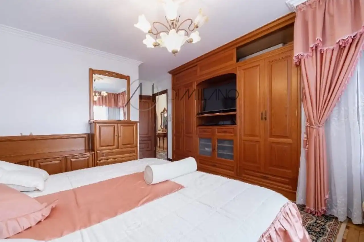 Dormitori de Casa o xalet en venda en Moaña amb Calefacció, Jardí privat i Terrassa