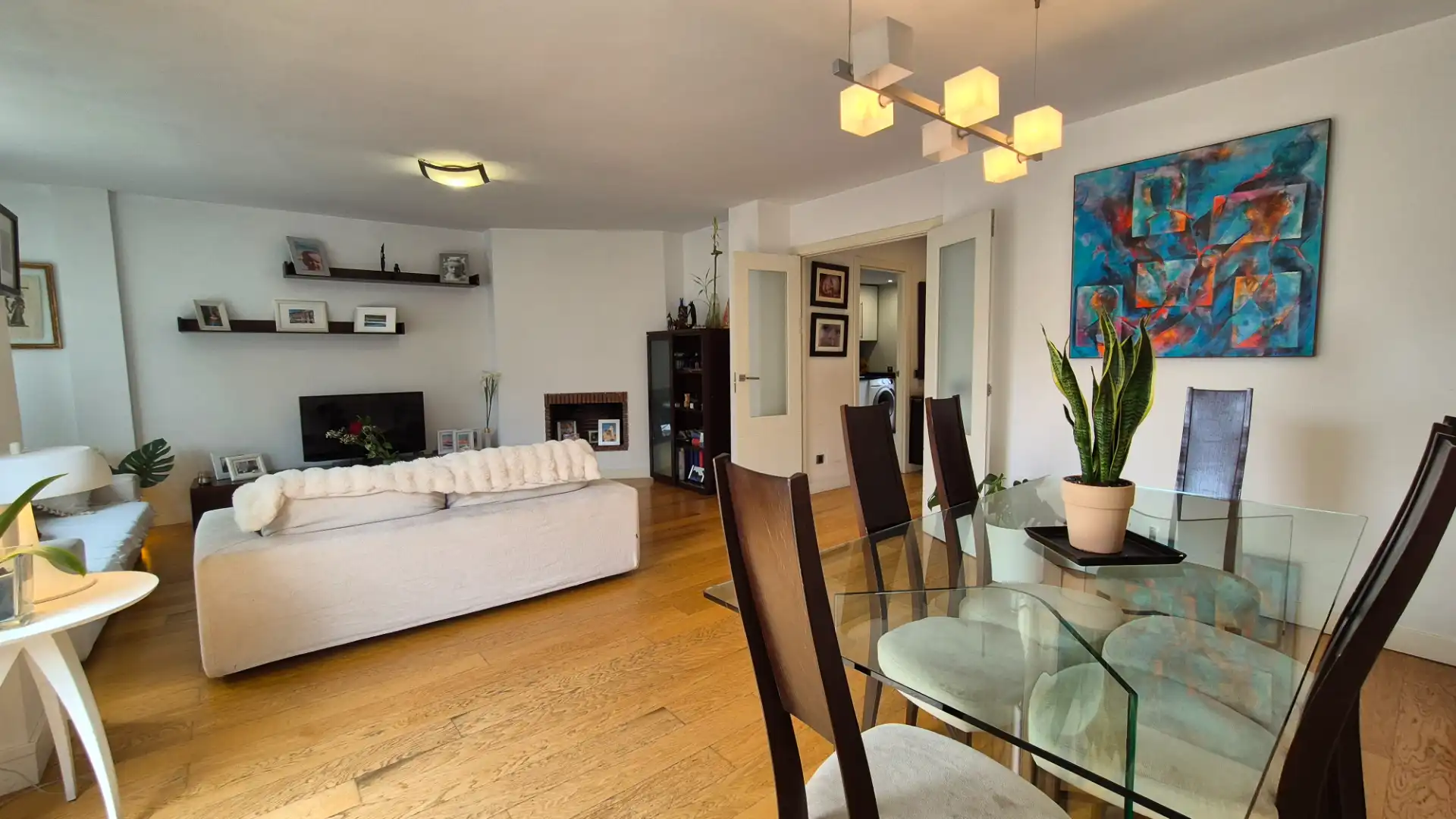 Living room of Detached homes for sale in Las Rozas de Madrid  with Heating, Private garden and Terrace