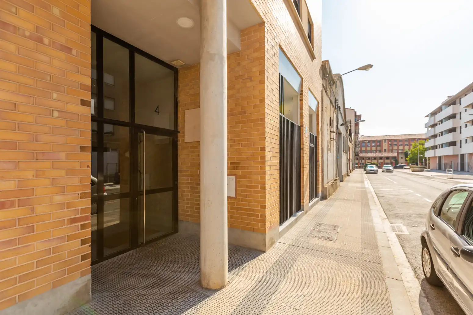Vista exterior de Pis en venda en  Pamplona / Iruña amb Calefacció, Parquet i Terrassa