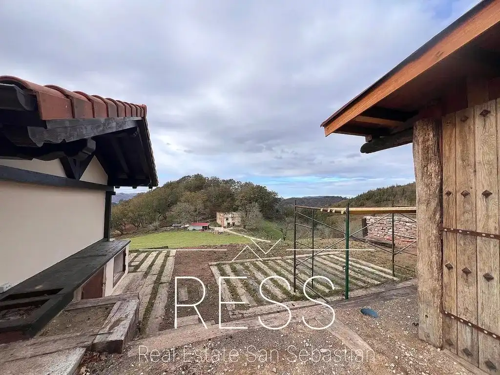 Terrassa de Casa o xalet en venda en Etxalar amb Jardí privat, Terrassa i Balcó