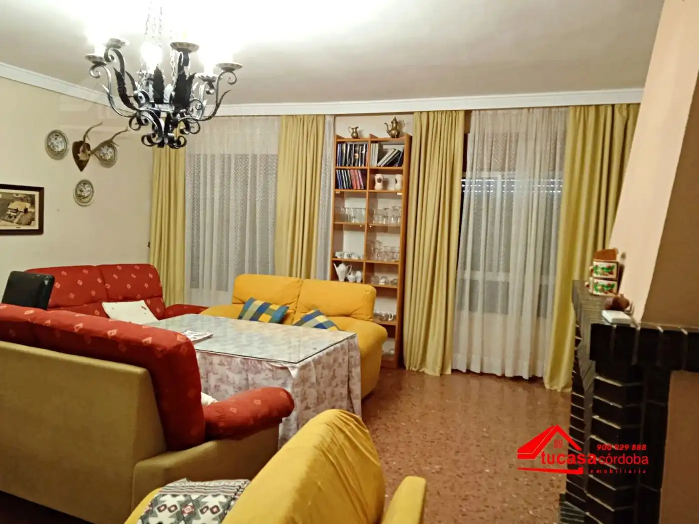 Living room of Country homes for sale in Córdoba  with Terrace, Storage room and Swimming Pool