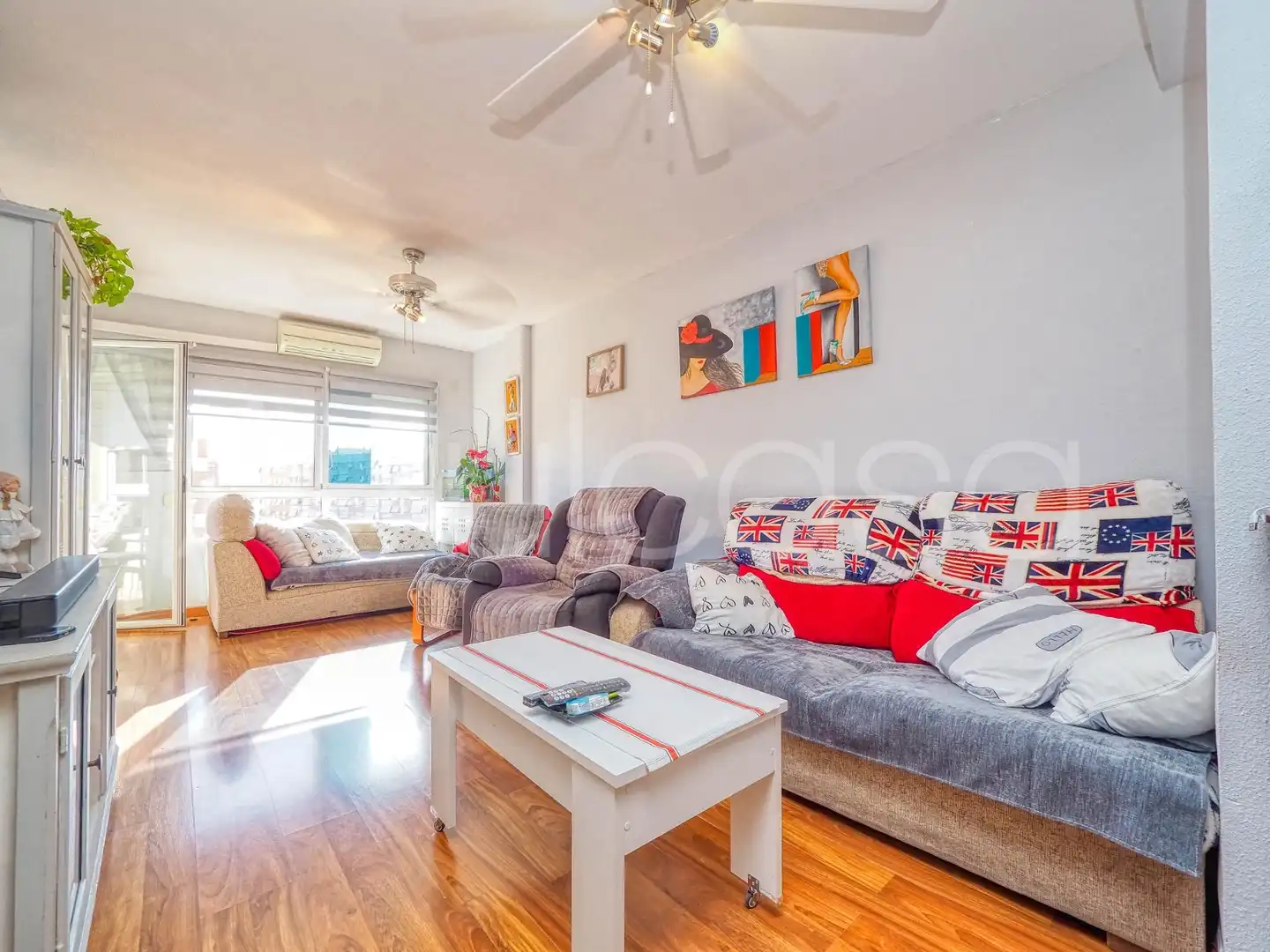 Living room of Flat for sale in Alicante / Alacant  with Air Conditioner, Terrace and Storage room