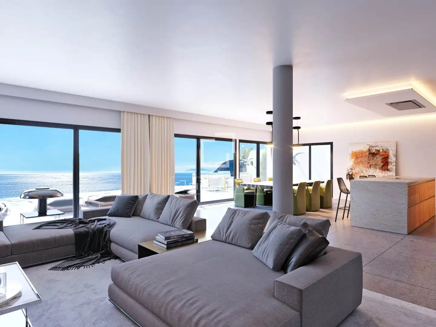 Sala de estar de Casa o chalet en venta en Almuñécar con Aire acondicionado, Calefacción y Jardín privado