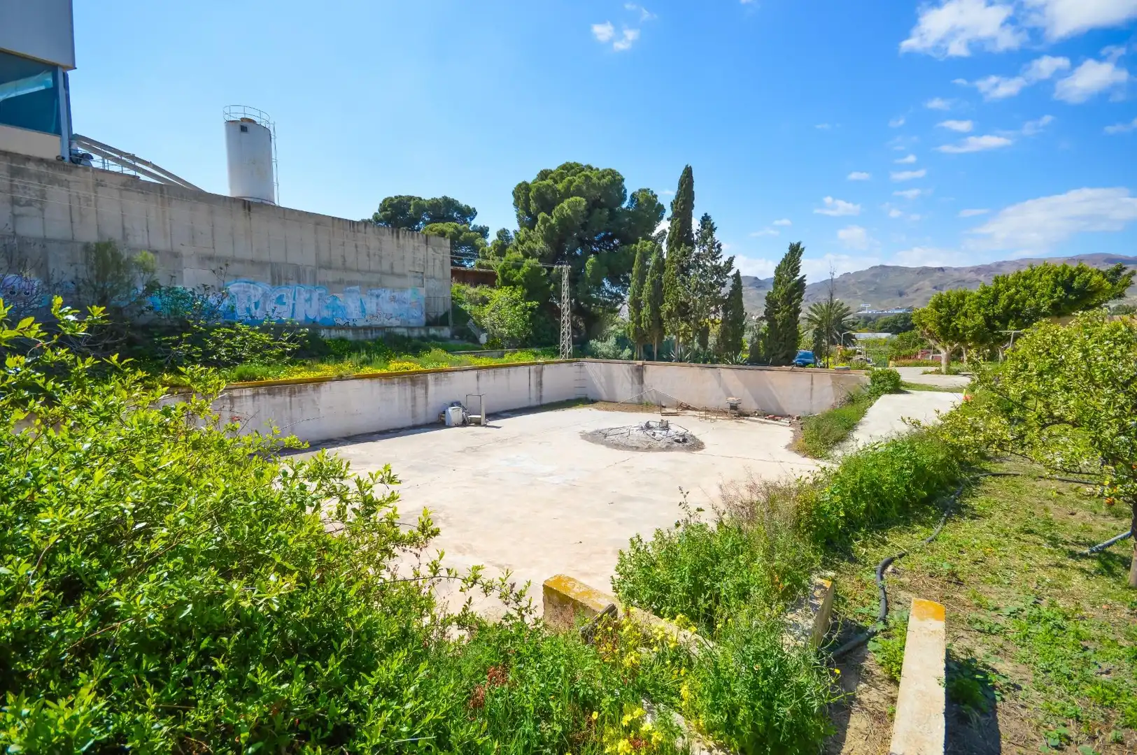 Vista exterior de Finca rústica en venda en Pechina amb Aire condicionat, Jardí privat i Terrassa