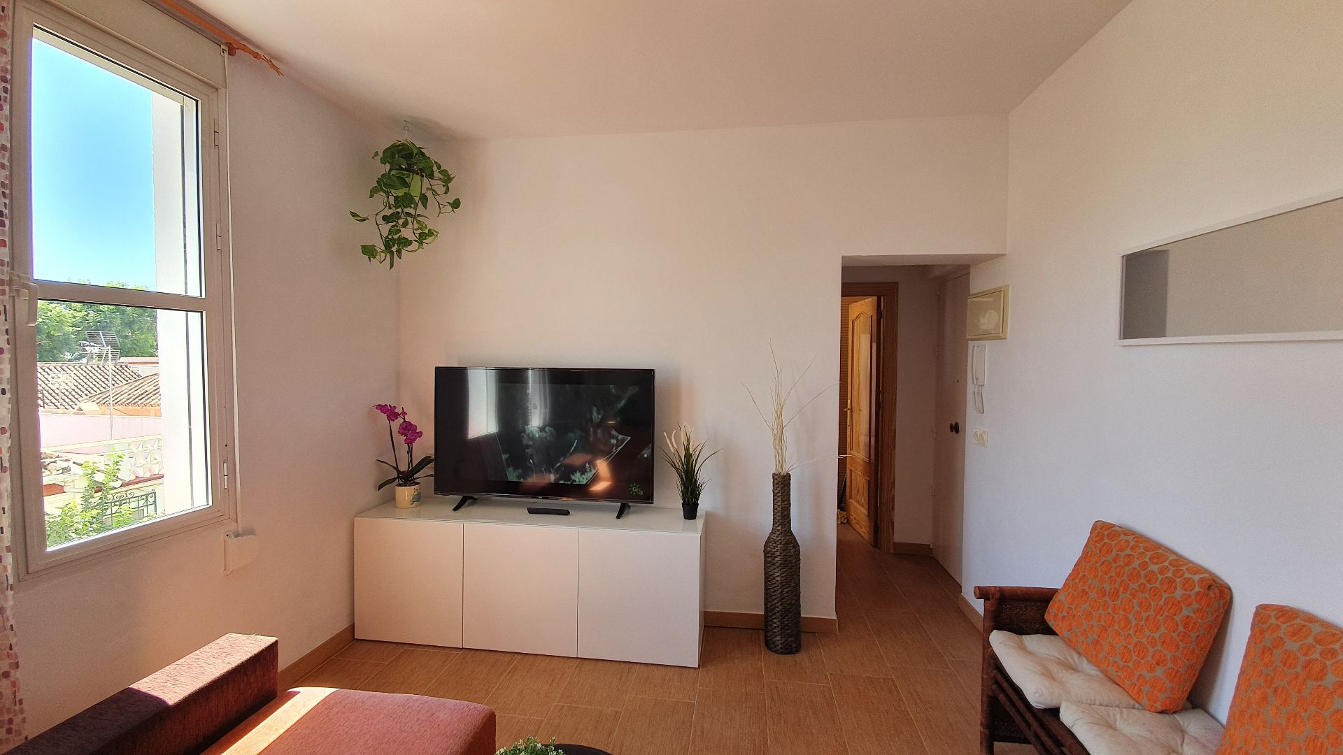 Living room of Flat for rent in Málaga Capital  with Furnished, Oven and Washing machine