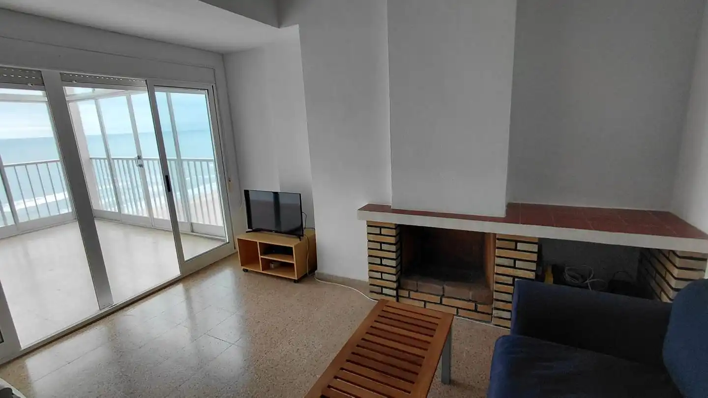 Sala de estar de Apartamento en venta en Cullera con Terraza y Piscina comunitaria