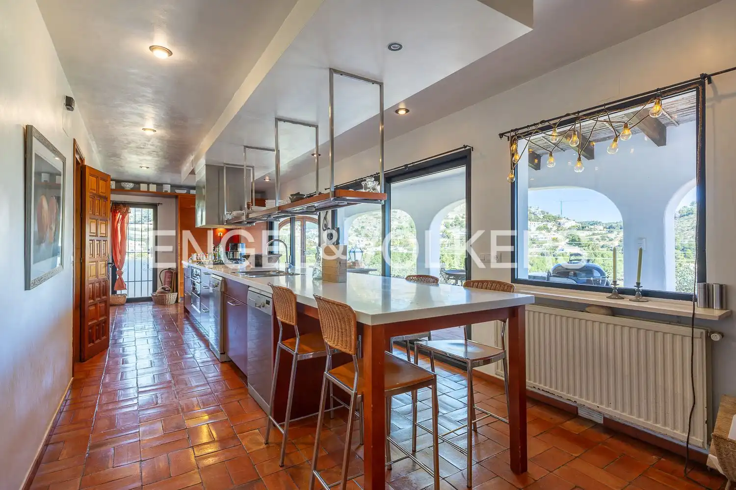 Kitchen of Houses for sale in Jávea / Xàbia  with Air Conditioner, Heating and Private garden