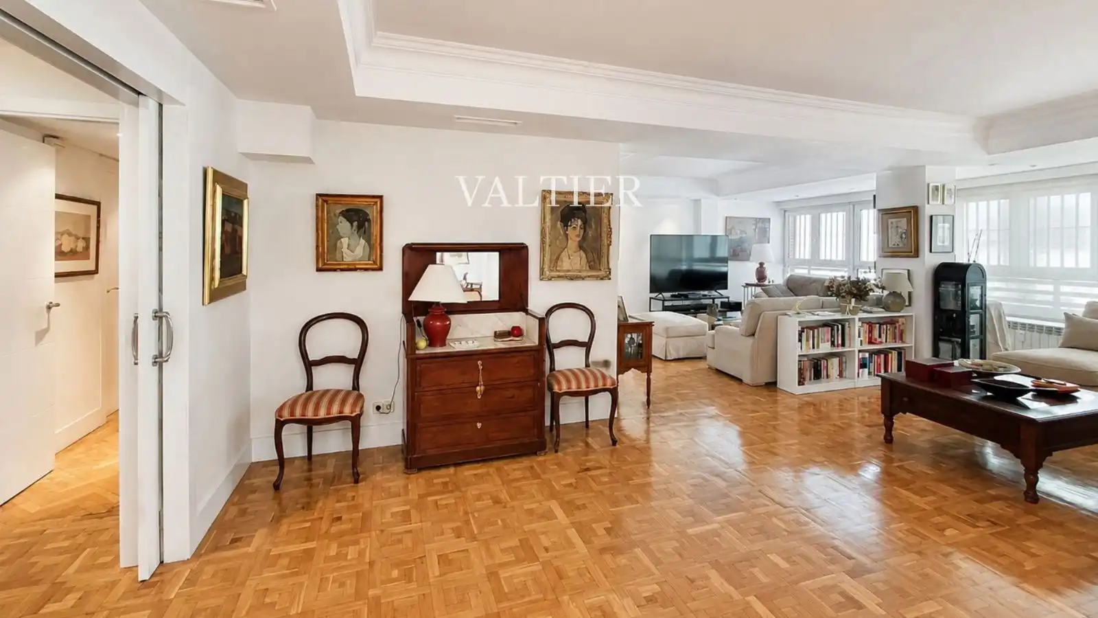Sala de estar de Piso en venta en Madrid con Aire acondicionado, Calefacción y Terraza